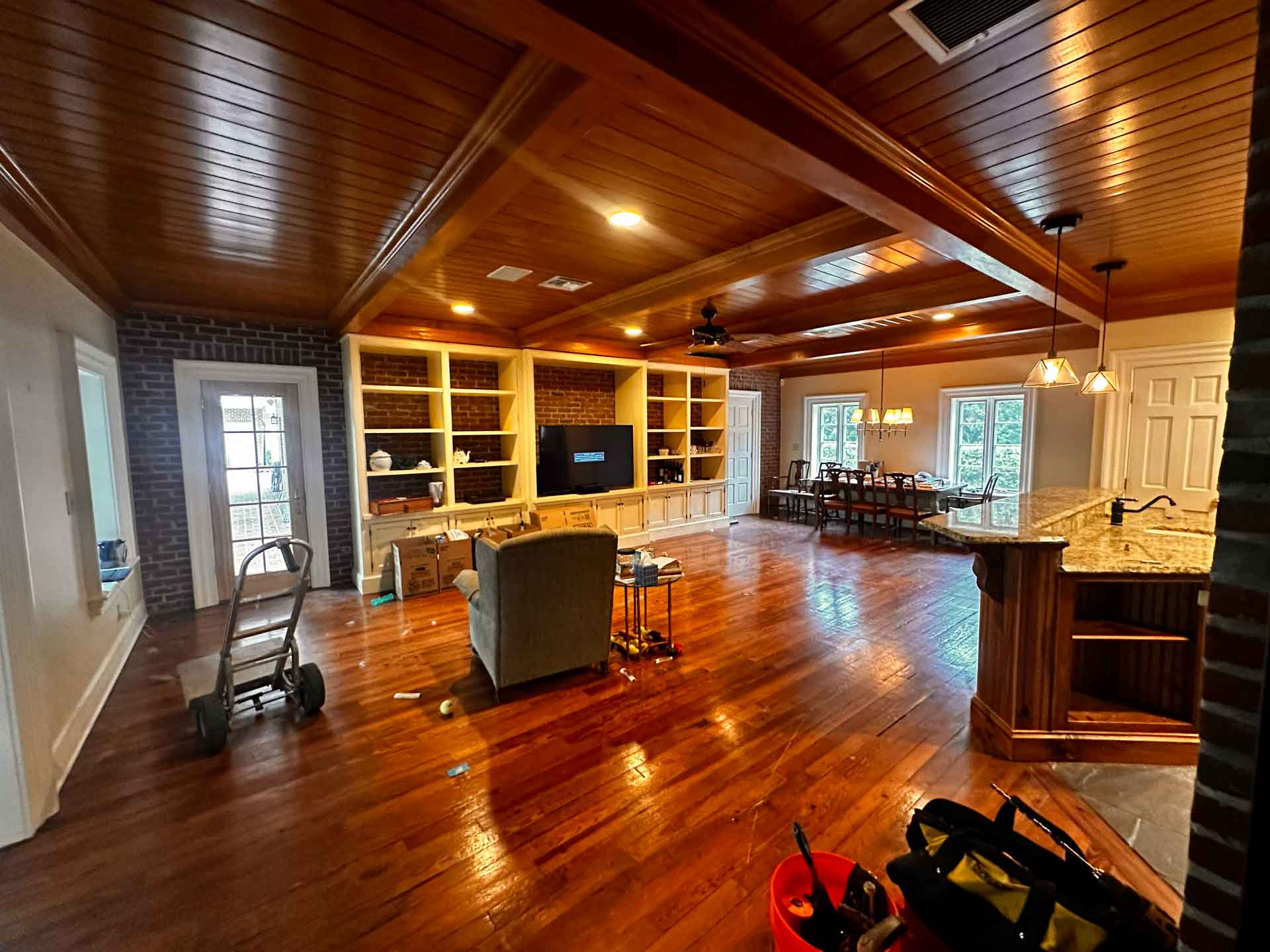 In-progress kitchen renovation by Dream Space Renovation LLC